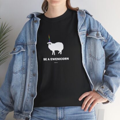 BE A EWENICORN Unisex Heavy Cotton Tee - Image 50