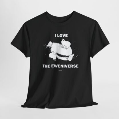 I LOVE THE EWENIVERSE Unisex Heavy Cotton Tee - Image 28