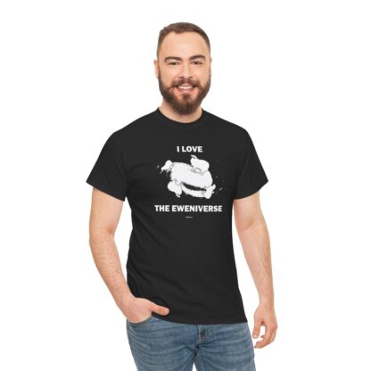 I LOVE THE EWENIVERSE Unisex Heavy Cotton Tee - Image 40