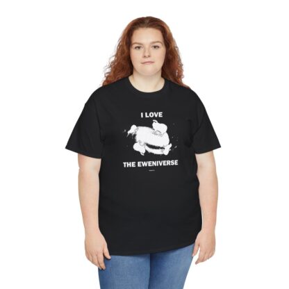 I LOVE THE EWENIVERSE Unisex Heavy Cotton Tee - Image 42