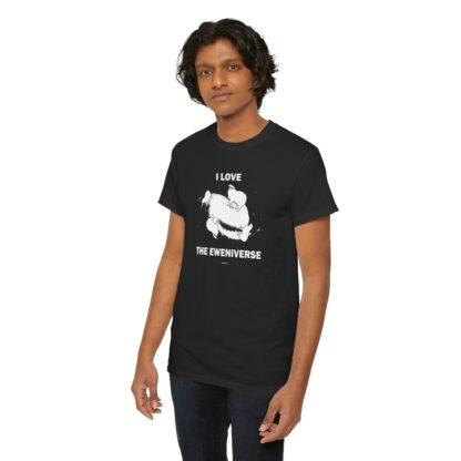 I LOVE THE EWENIVERSE Unisex Heavy Cotton Tee - Image 46