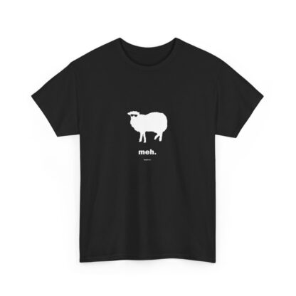 meh. Sheep Unisex Heavy Cotton Tee - Image 31