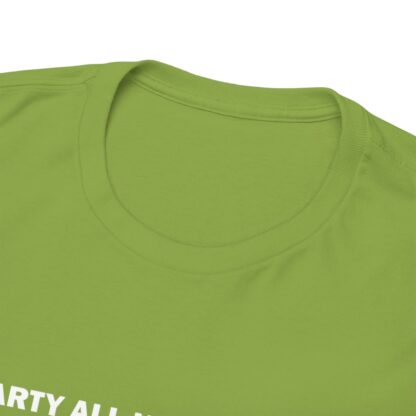 PARTY ALL NIGHT SHEEP ALL DAY Unisex Heavy Cotton Tee - Image 90