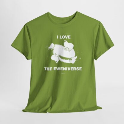 I LOVE THE EWENIVERSE Unisex Heavy Cotton Tee - Image 109