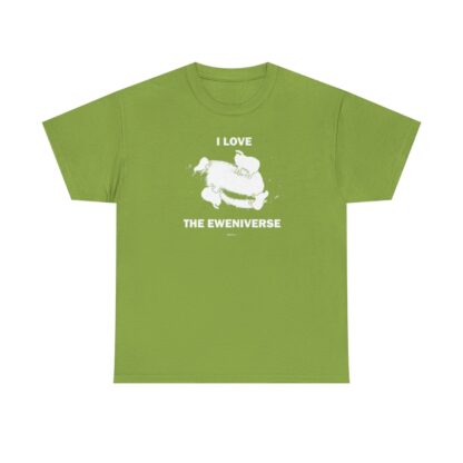 I LOVE THE EWENIVERSE Unisex Heavy Cotton Tee - Image 110