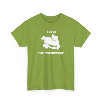 I LOVE THE EWENIVERSE Unisex Heavy Cotton Tee - Image 112