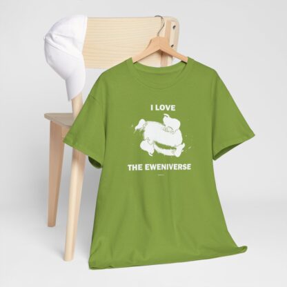 I LOVE THE EWENIVERSE Unisex Heavy Cotton Tee - Image 116