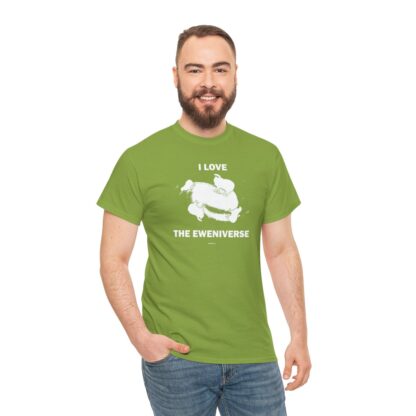 I LOVE THE EWENIVERSE Unisex Heavy Cotton Tee - Image 121