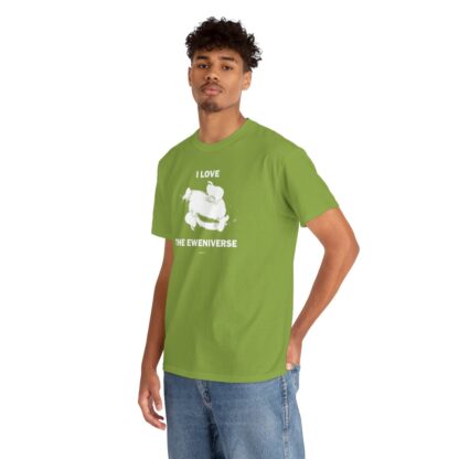 I LOVE THE EWENIVERSE Unisex Heavy Cotton Tee - Image 122