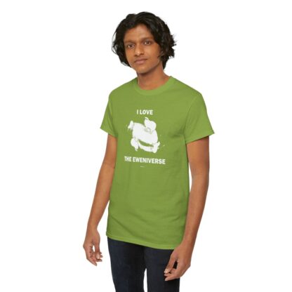 I LOVE THE EWENIVERSE Unisex Heavy Cotton Tee - Image 127