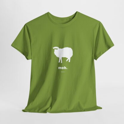 meh. Sheep Unisex Heavy Cotton Tee - Image 109