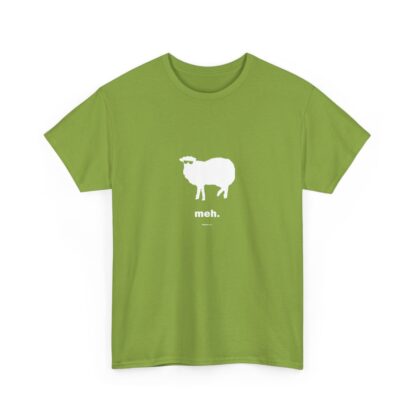 meh. Sheep Unisex Heavy Cotton Tee - Image 112