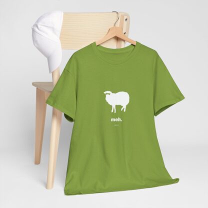 meh. Sheep Unisex Heavy Cotton Tee - Image 116