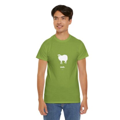 meh. Sheep Unisex Heavy Cotton Tee - Image 129