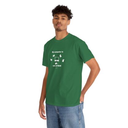 MY COMPUTER IS OUT OF RAM Unisex Heavy Cotton Tee - Image 122