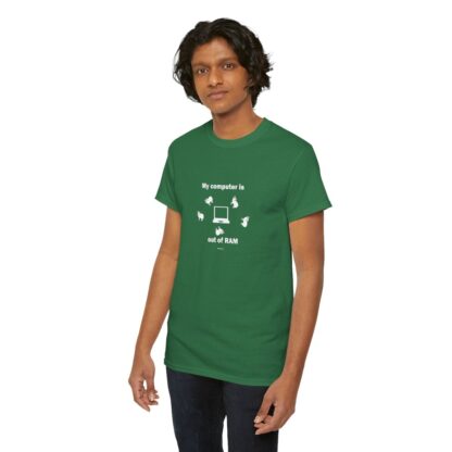 MY COMPUTER IS OUT OF RAM Unisex Heavy Cotton Tee - Image 127