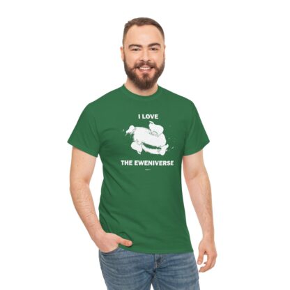 I LOVE THE EWENIVERSE Unisex Heavy Cotton Tee - Image 148