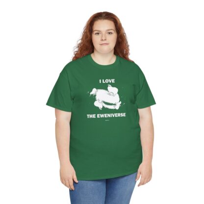 I LOVE THE EWENIVERSE Unisex Heavy Cotton Tee - Image 150