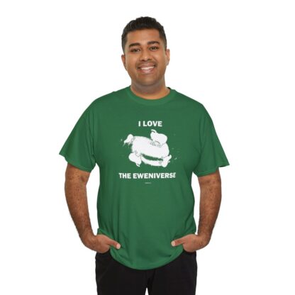 I LOVE THE EWENIVERSE Unisex Heavy Cotton Tee - Image 152