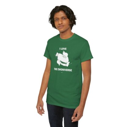 I LOVE THE EWENIVERSE Unisex Heavy Cotton Tee - Image 154