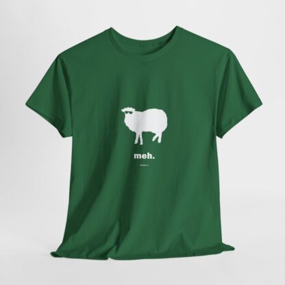 meh. Sheep Unisex Heavy Cotton Tee - Image 136