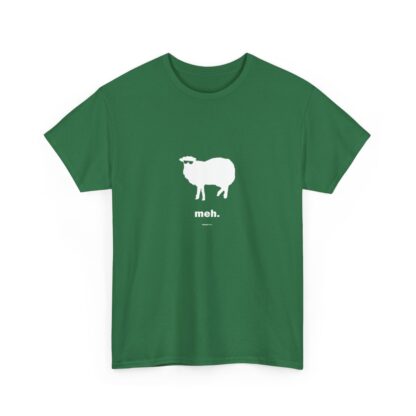 meh. Sheep Unisex Heavy Cotton Tee - Image 139