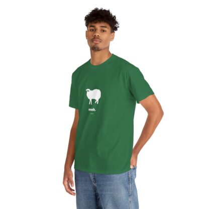 meh. Sheep Unisex Heavy Cotton Tee - Image 149