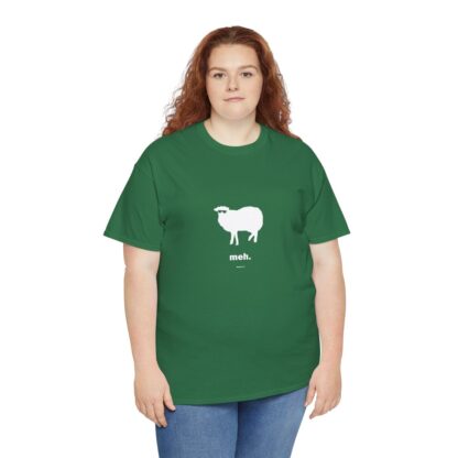 meh. Sheep Unisex Heavy Cotton Tee - Image 150