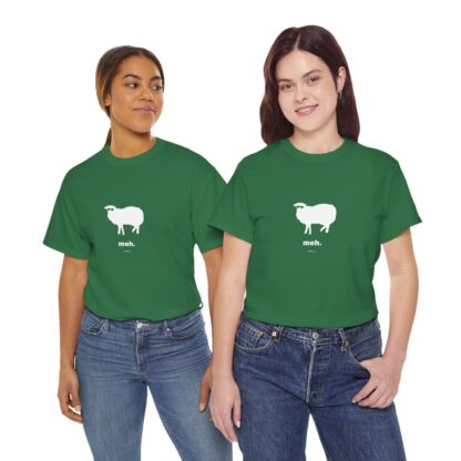 meh. Sheep Unisex Heavy Cotton Tee - Image 160