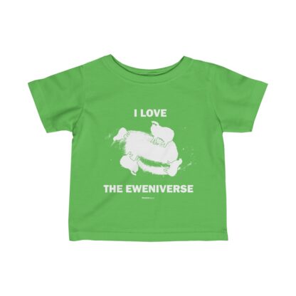 I LOVE THE EWENIVERSE Infant Fine Jersey Tee - Image 7