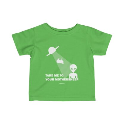 TAKE ME TO YOUR MOTHERSHEEP Infant Fine Jersey Tee - Image 7