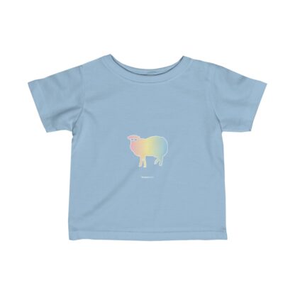 Cotton Candy Sheep Infant Fine Jersey Tee - Image 7