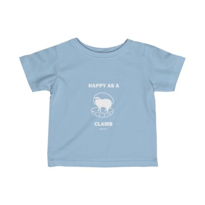 HAPPY AS A CLAMB Infant Fine Jersey Tee