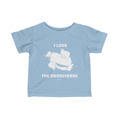 I LOVE THE EWENIVERSE Infant Fine Jersey Tee - Image 9