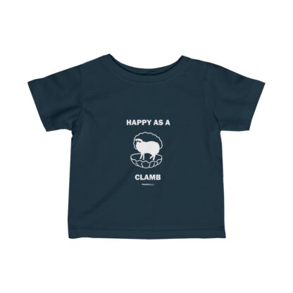 HAPPY AS A CLAMB Infant Fine Jersey Tee - Image 13