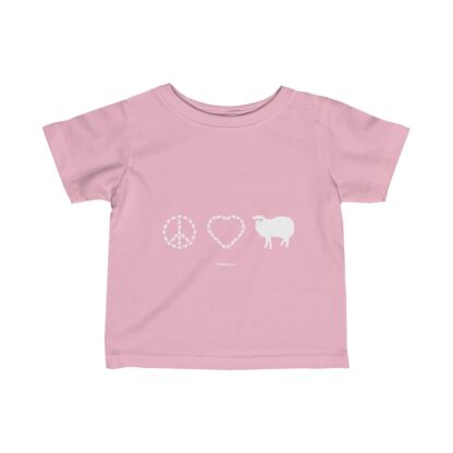 PEACE LOVE SHEEP Infant Fine Jersey Tee - Image 17