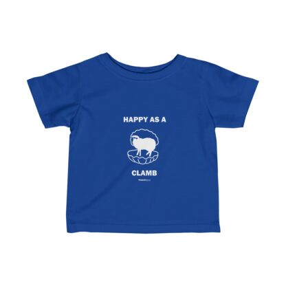 HAPPY AS A CLAMB Infant Fine Jersey Tee - Image 9