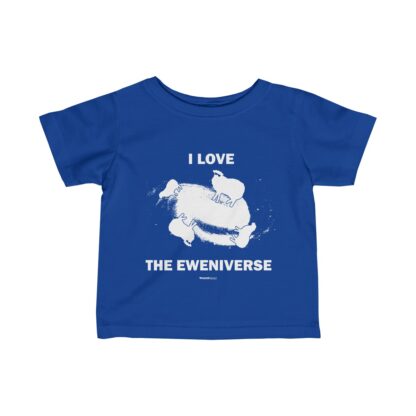 I LOVE THE EWENIVERSE Infant Fine Jersey Tee