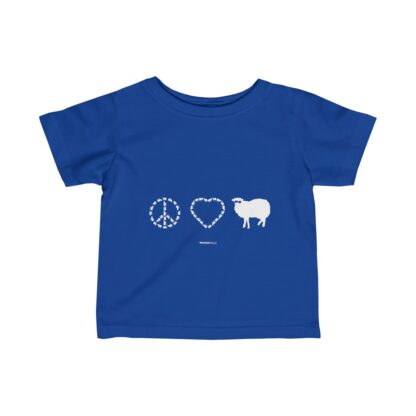 PEACE LOVE SHEEP Infant Fine Jersey Tee - Image 11