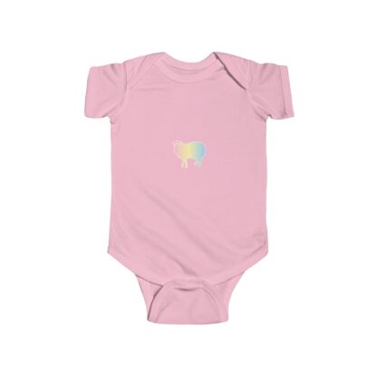 Cotton Candy Sheep Infant Fine Jersey Bodysuit