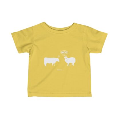 Moo Sheep Infant Fine Jersey Tee - Image 5