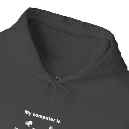 MY COMPUTER IS OUT OF RAM Unisex Heavy Blend™ Hooded Sweatshirt - Image 70