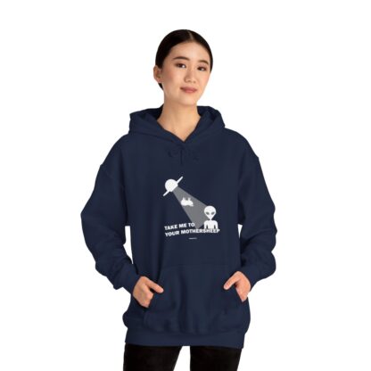 TAKE ME TO YOUR MOTHERSHEEP Unisex Heavy Blend™ Hooded Sweatshirt - Image 110