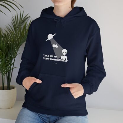 TAKE ME TO YOUR MOTHERSHEEP Unisex Heavy Blend™ Hooded Sweatshirt - Image 117