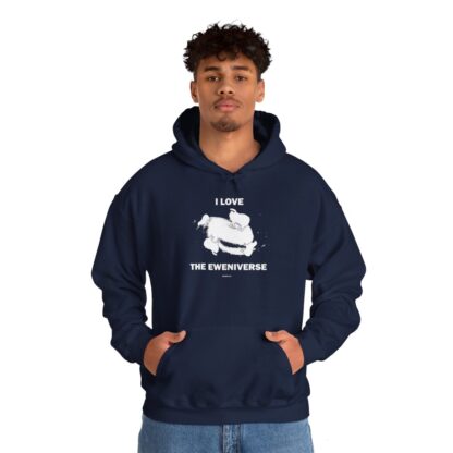 I LOVE THE EWENIVERSE Unisex Heavy Blend™ Hooded Sweatshirt - Image 111