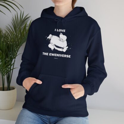 I LOVE THE EWENIVERSE Unisex Heavy Blend™ Hooded Sweatshirt - Image 117