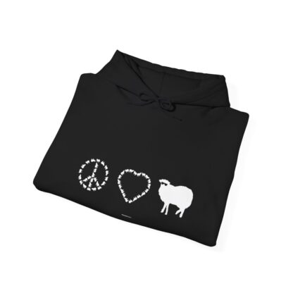 PEACE LOVE SHEEP Unisex Heavy Blend™ Hooded Sweatshirt - Image 17