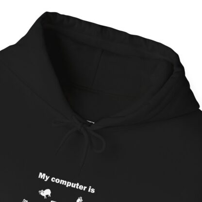 MY COMPUTER IS OUT OF RAM Unisex Heavy Blend™ Hooded Sweatshirt - Image 5