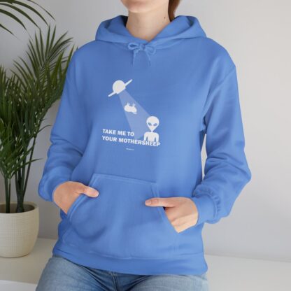 TAKE ME TO YOUR MOTHERSHEEP Unisex Heavy Blend™ Hooded Sweatshirt - Image 91