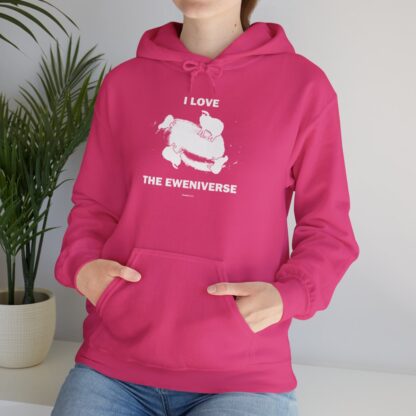 I LOVE THE EWENIVERSE Unisex Heavy Blend™ Hooded Sweatshirt - Image 143